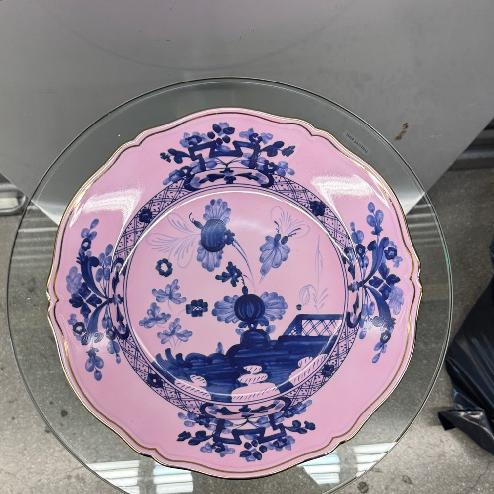 Richard Ginori Blue and White Decorative Plate